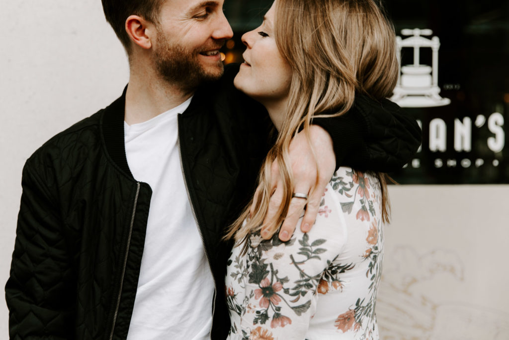 Coffee Shop Couple and Family Session - 7th Street Market, North ...