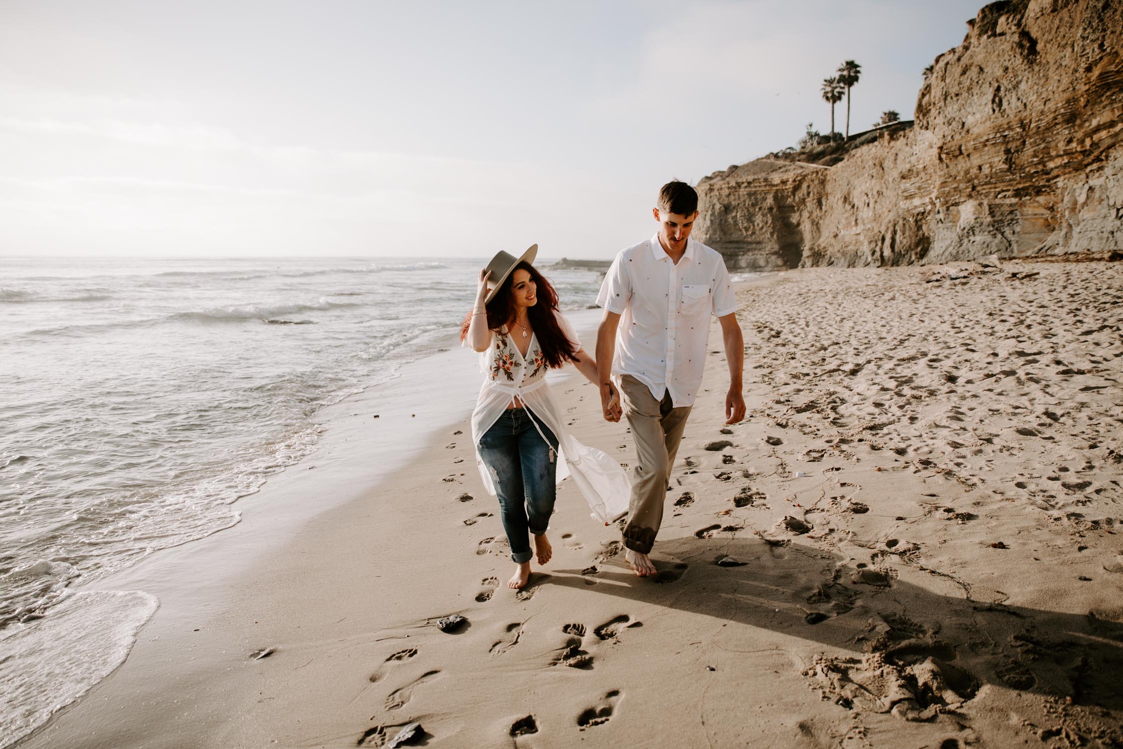 Couples California Adventure Session – Sunset Cliffs, San Diego