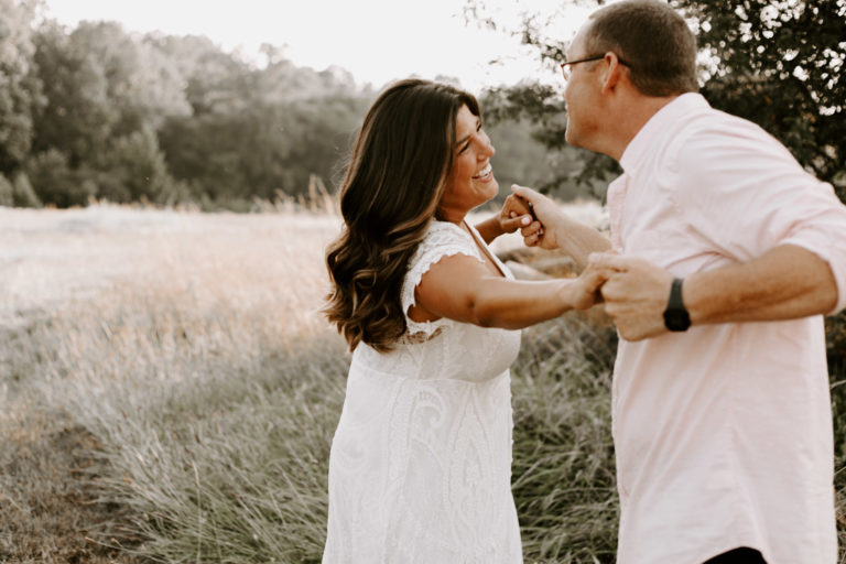 Sunflower Field Family Session – Iron Station, North Carolina