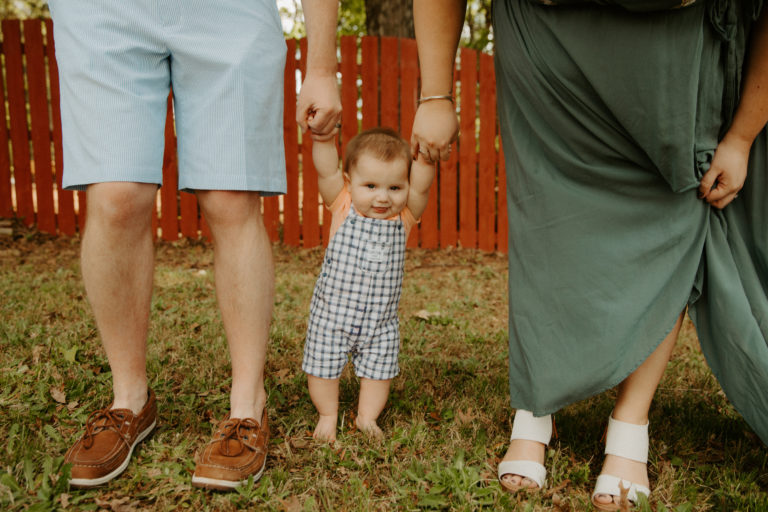 In Home and Backyard Family Session – Charlotte, North Carolina