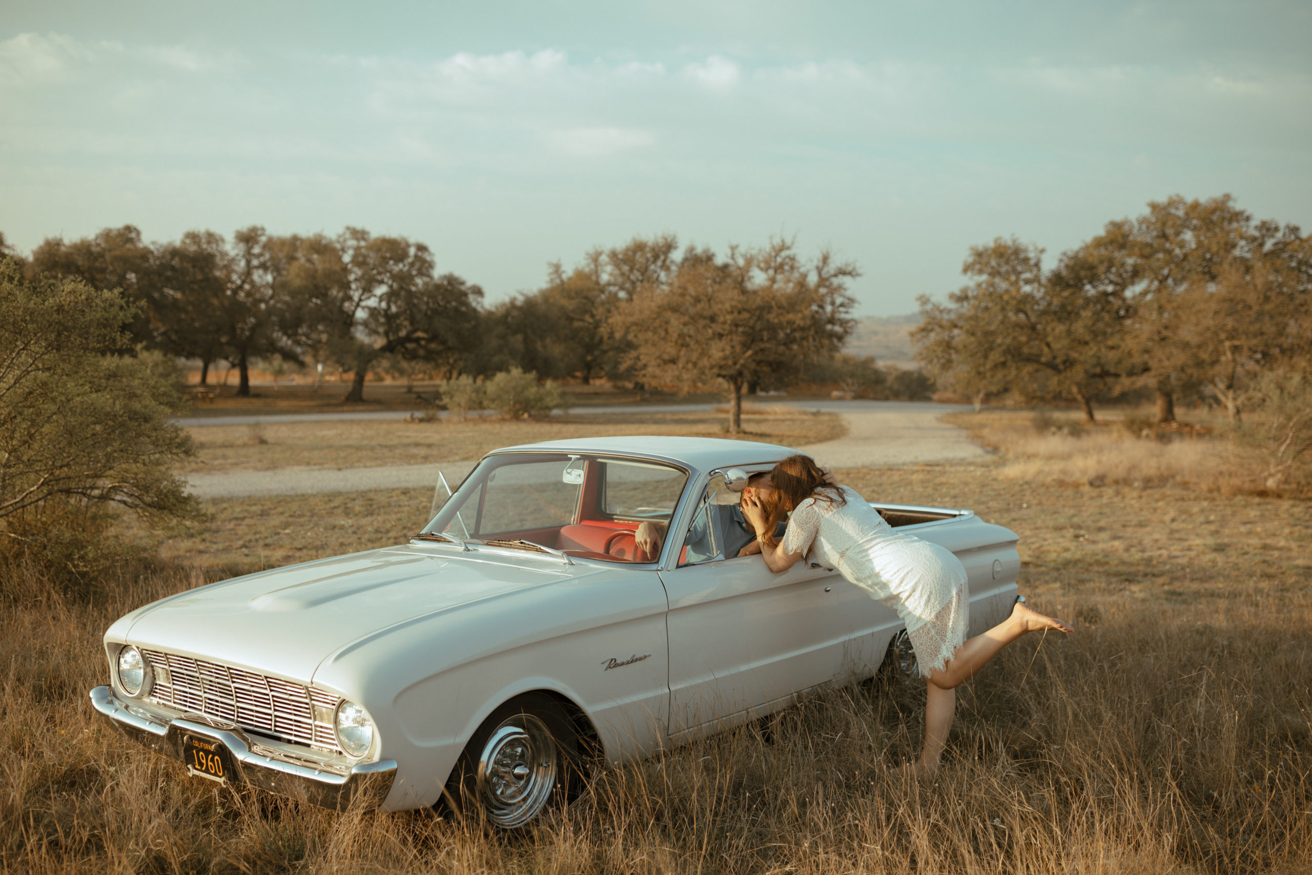 71 West Ranch Sunrise Vintage Engagement – Spicewood, Texas