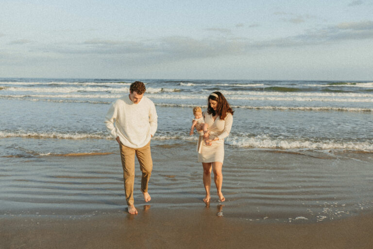 In Home & Malaquite Beach Family Session – Corpus Christi, Texas