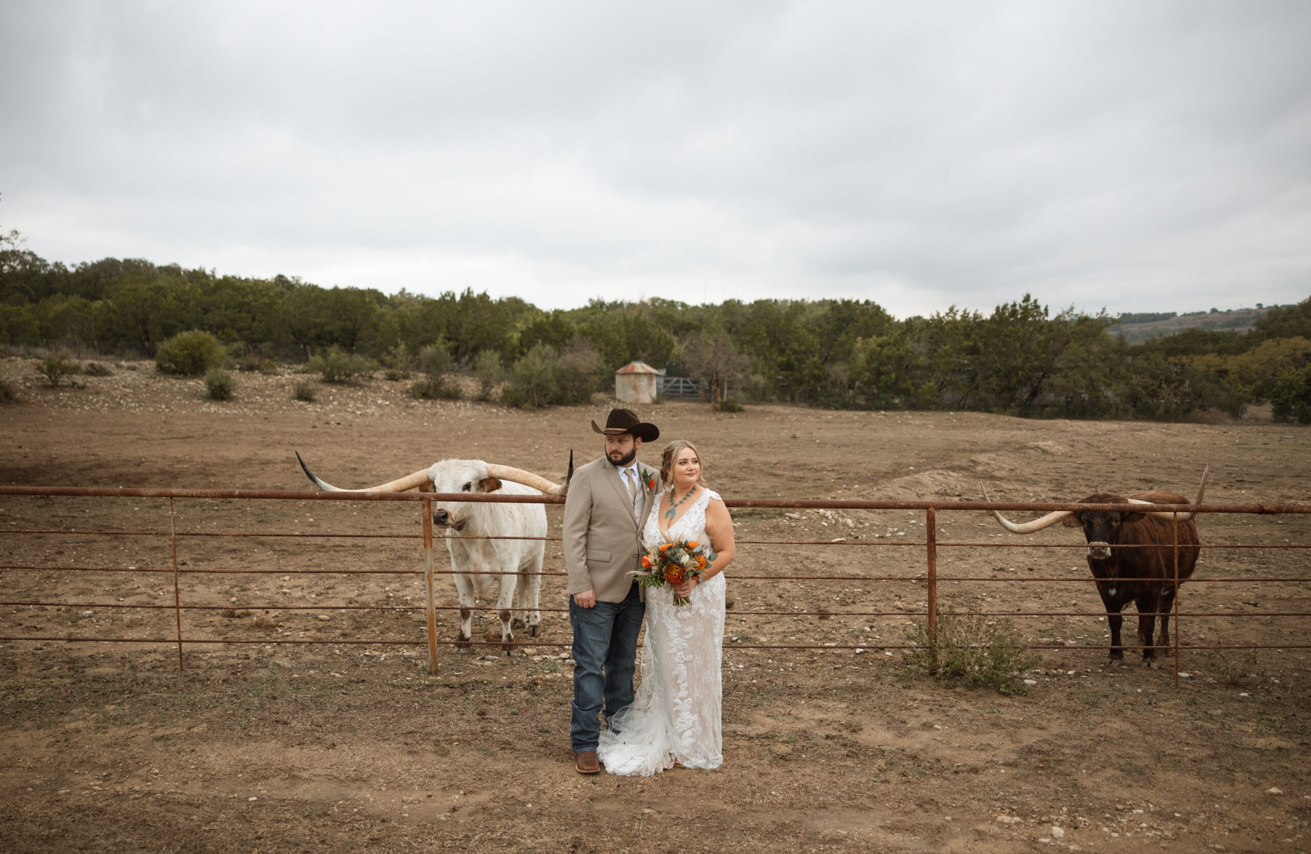 Winter Wedding at 71 West Ranch – Spicewood, Texas